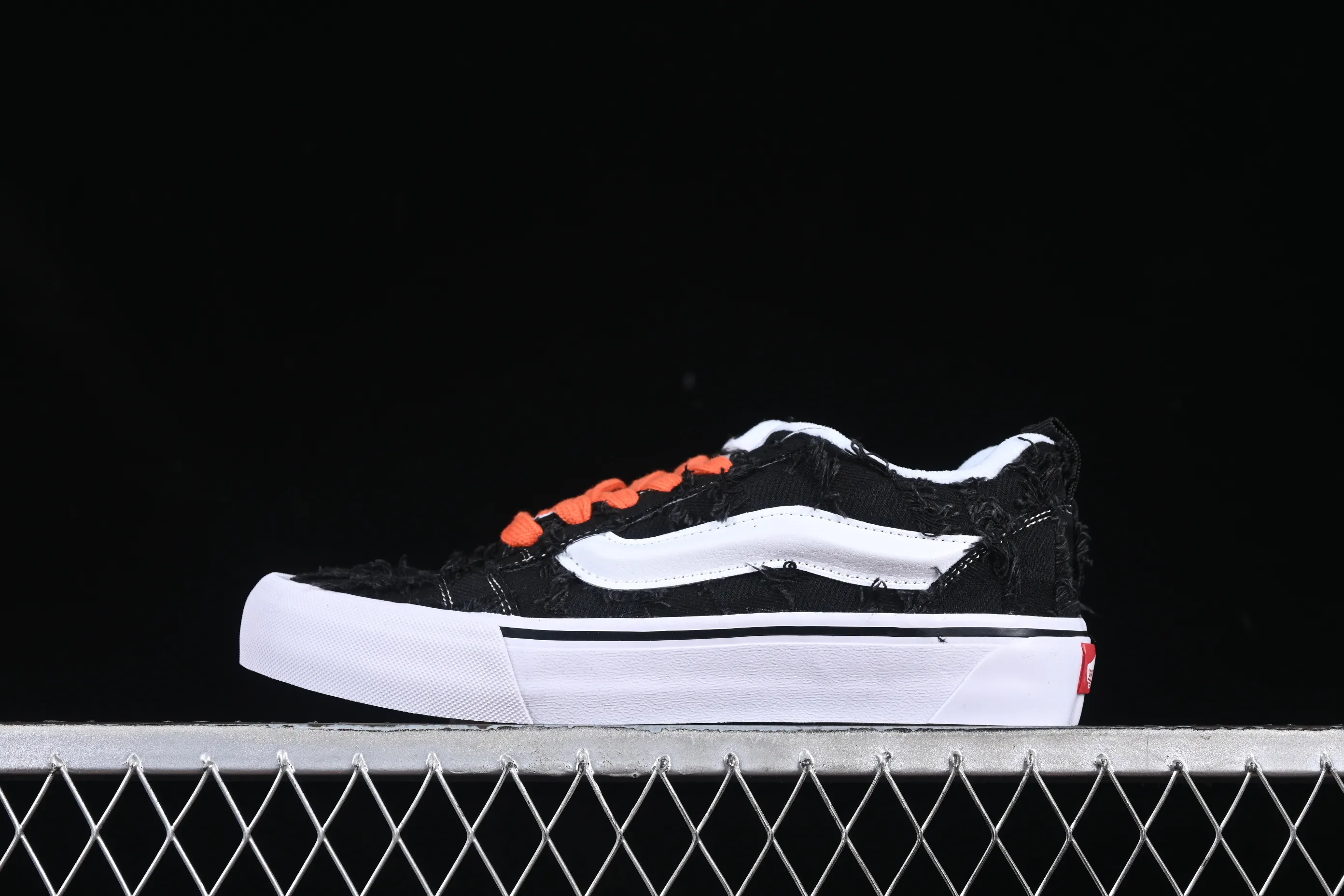 All categories Vans Vans series Vans Low Vans low-top Vans Knu Skool Vans denim rag low-top retro casual fat bread shoes VN0009QC6BT